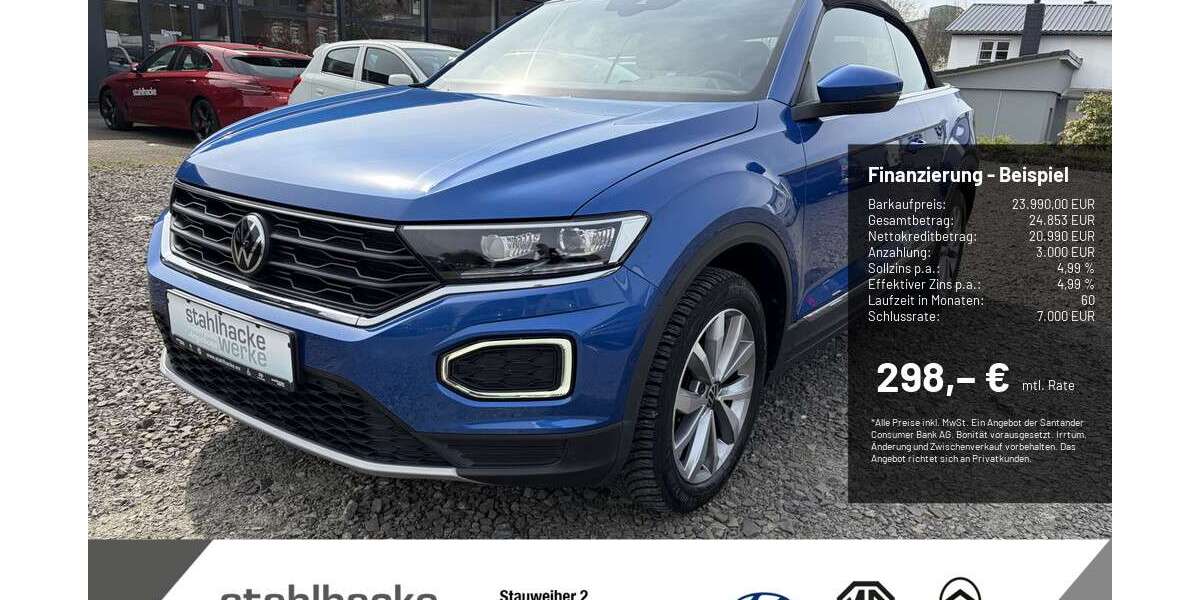 VW T-Roc 37.509 km 23.990 &euro; Gummersbach 51645
