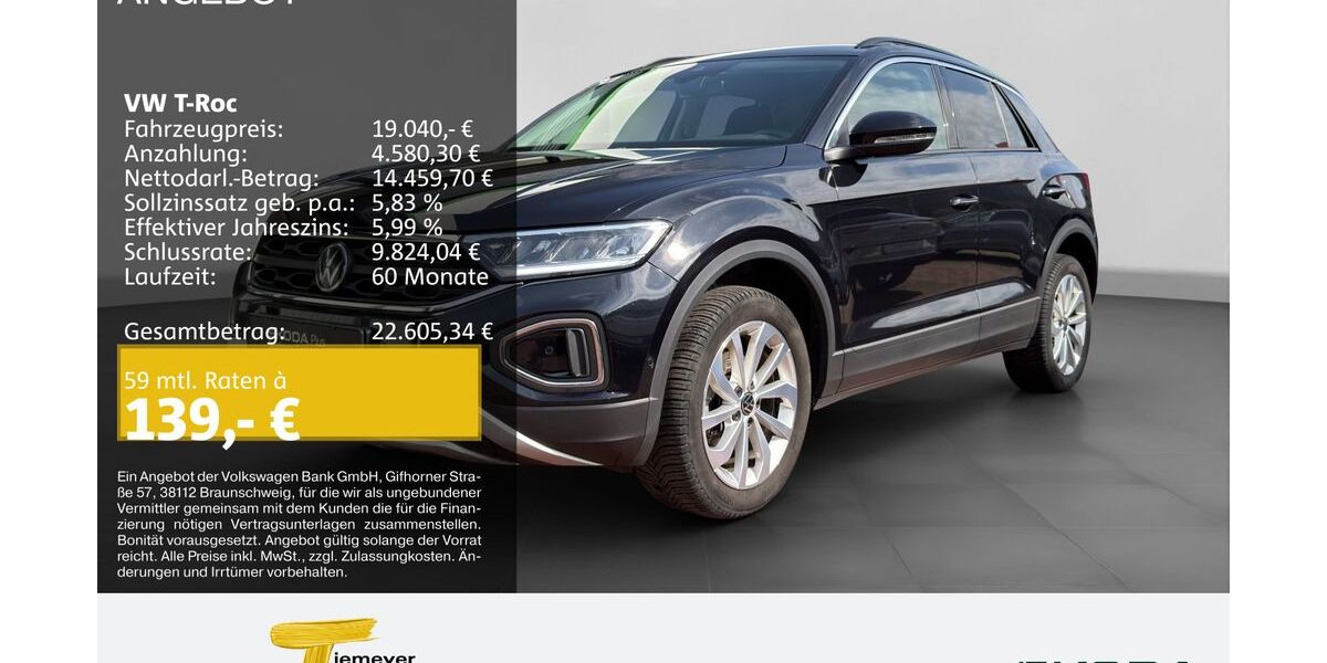 VW T-Roc 55.444 km 19.040 &euro; Werdohl 58791