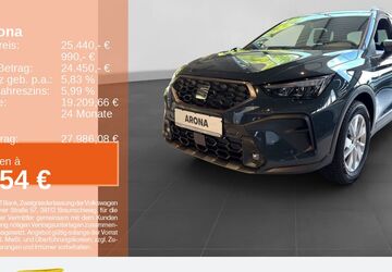 Seat Arona 1.500 km 25.440 &euro; Lüdenscheid 58513